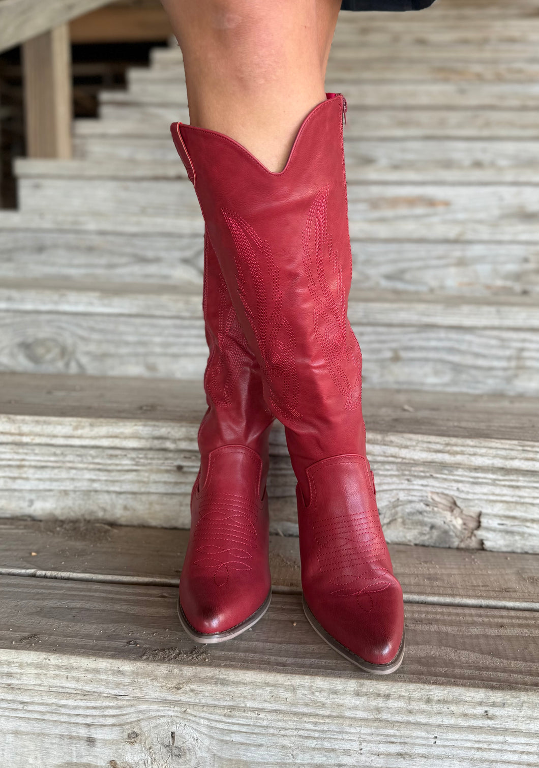 Red Wilder Boot