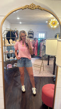 Load image into Gallery viewer, Pink &amp; Cream Stripe Top
