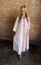 Load image into Gallery viewer, Melissa Pink Striped Maxi Dress
