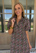Load image into Gallery viewer, Olive Floral Maxi Dress
