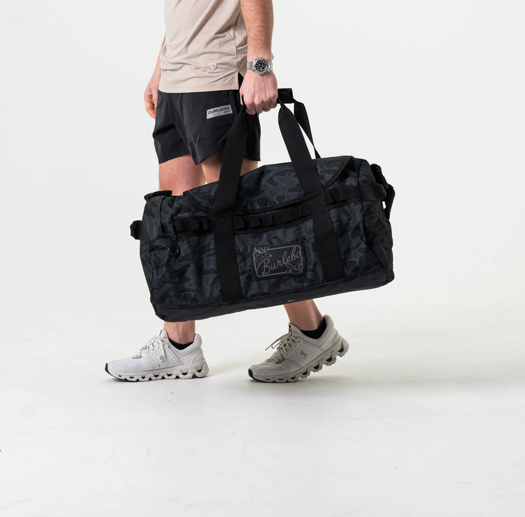 Black Camo Duffle Bag