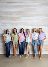 Load image into Gallery viewer, Fancy Sally Pink Floral Top
