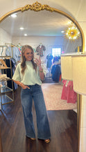 Load image into Gallery viewer, Allie Gathered Sage Top

