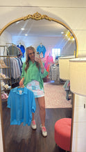 Load image into Gallery viewer, Sutton Pool Blue Button Down Top
