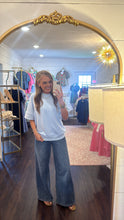 Load image into Gallery viewer, Allie Gathered Baby Blue Top
