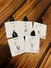Load image into Gallery viewer, Small Gold Initial Necklaces
