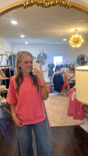 Load image into Gallery viewer, Allie Gathered Bright Pink Top
