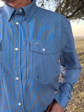 Load image into Gallery viewer, The Bluebell Pearl Snap Shirt
