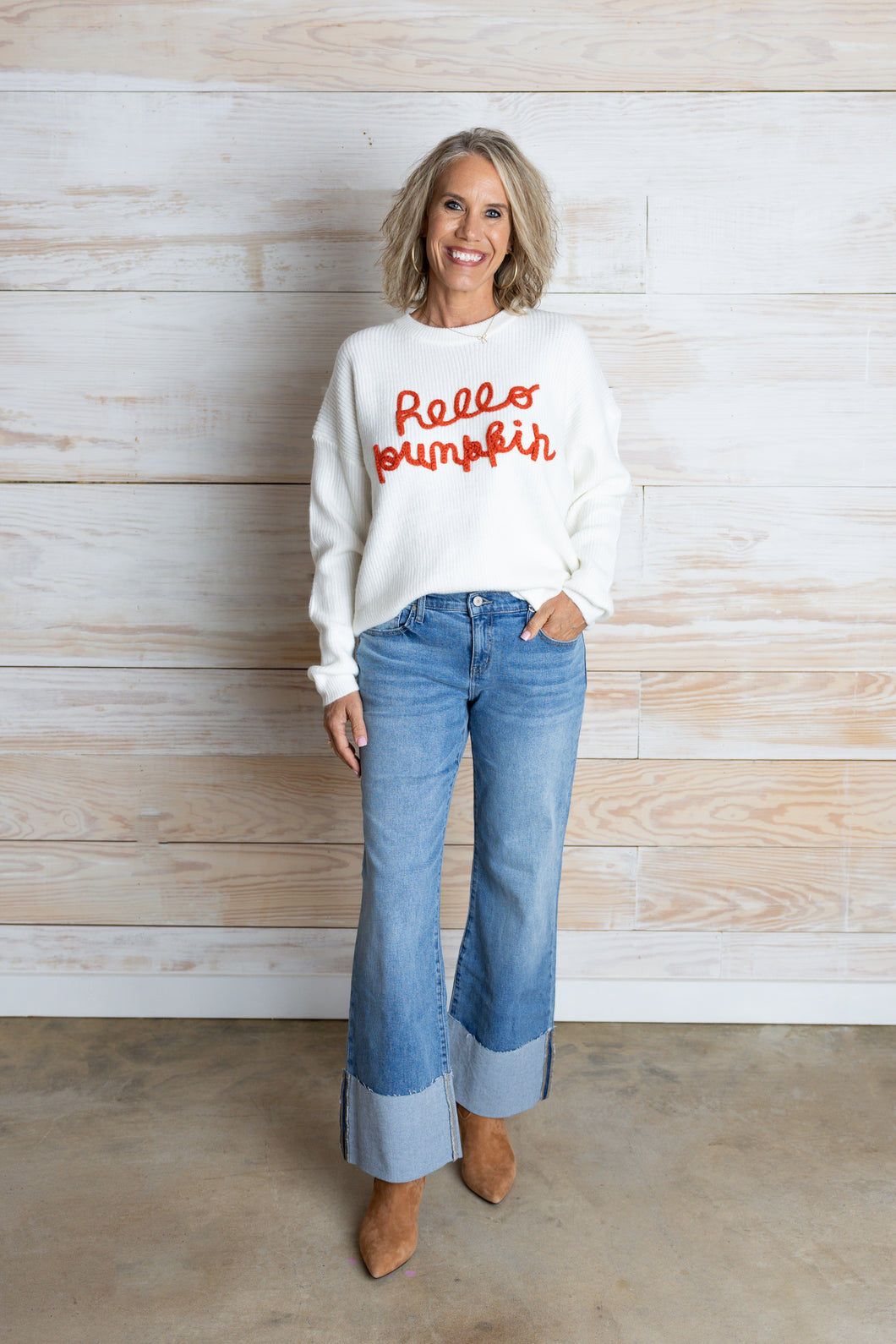 Hello Pumpkin Sweater