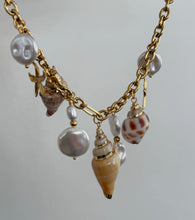 Load image into Gallery viewer, Seashell Charm Necklace
