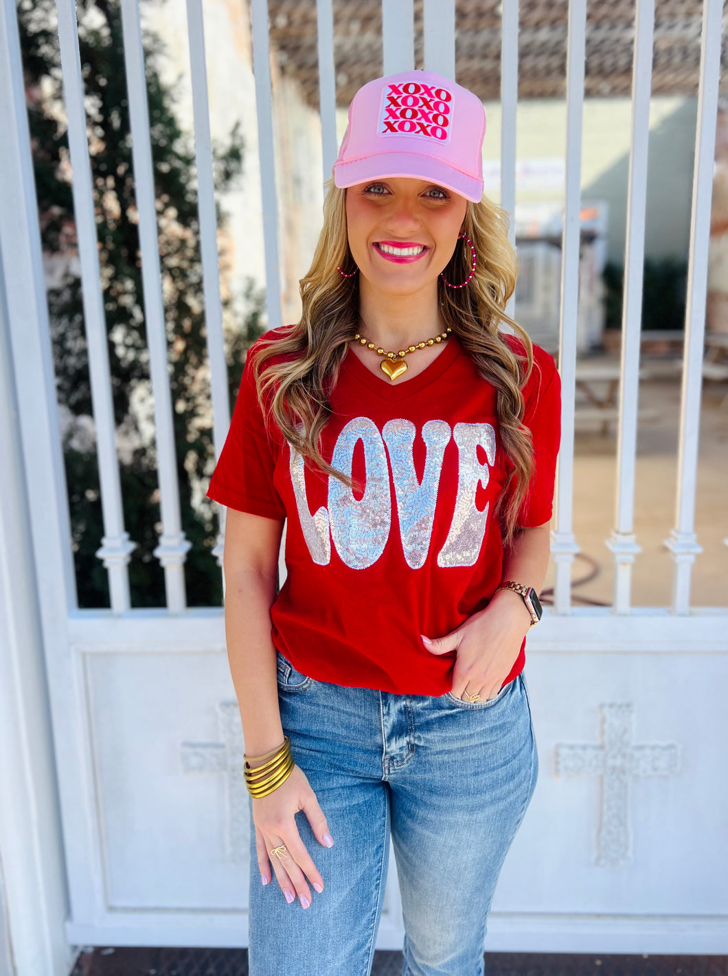 Red Love Tee
