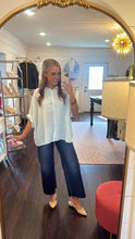 Load image into Gallery viewer, Lux Ice Blue Stripe Top
