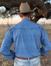 Load image into Gallery viewer, The Bluebell Pearl Snap Shirt
