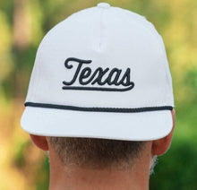 Load image into Gallery viewer, White Texas Burlebo Cap
