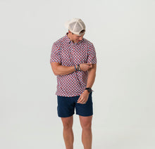 Load image into Gallery viewer, Performance Texas Flag Polo
