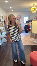 Load image into Gallery viewer, Cassie Navy Stripe Top

