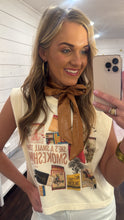 Load image into Gallery viewer, She’s a Smokeshow Cream Tank Tee
