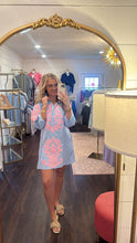 Load image into Gallery viewer, Blue Pearl Design Dress
