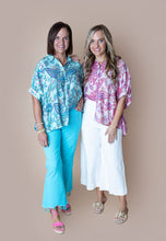 Load image into Gallery viewer, Pink Design Summer Top
