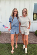 Load image into Gallery viewer, Basic Blue &amp; White Stripe Set
