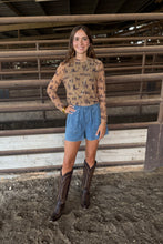 Load image into Gallery viewer, Chocolate Ranch Sheer Top
