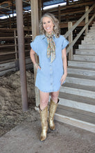 Load image into Gallery viewer, Light Wash Denim Classic Dress
