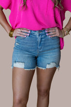 Load image into Gallery viewer, Medium Wash High Waist Judy Blue Shorts
