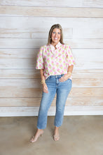 Load image into Gallery viewer, Carol Pink Floral Top
