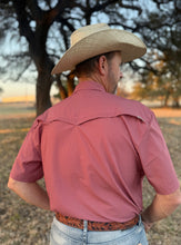 Load image into Gallery viewer, The Vintage Mauve Pearl Snap Shirt
