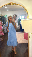 Load image into Gallery viewer, Reagan Blue Stylish Dress
