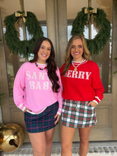Load image into Gallery viewer, Red Merry Jacquard Knit Sweater
