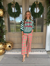 Load image into Gallery viewer, Merry Everything Green Sweater Top

