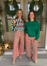 Load image into Gallery viewer, Merry Everything Green Sweater Top

