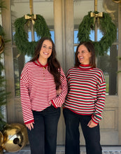 Load image into Gallery viewer, Traditional Christmas Stripe Sweater
