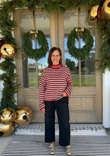 Load image into Gallery viewer, Traditional Christmas Stripe Sweater
